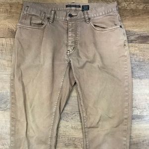 JOHN VARVATOS STAR USA Bowery Rust Color Jeans